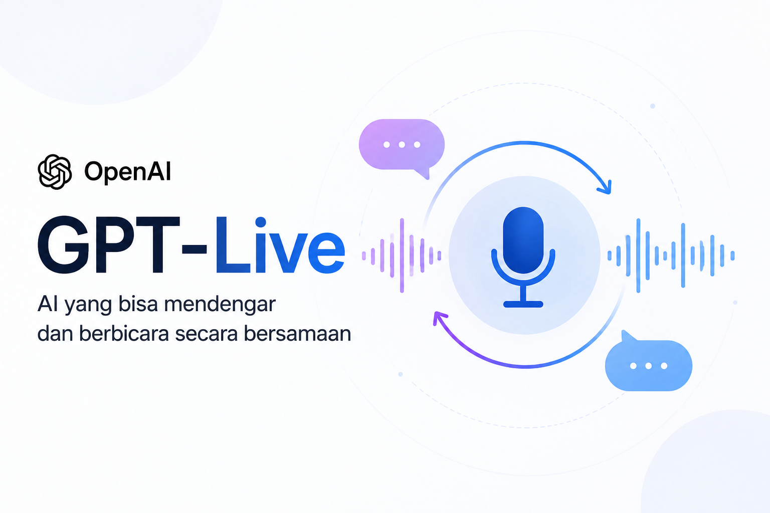 GPT-Live Resmi Meluncur, OpenAI Hadirkan AI Suara yang Mampu Berkomunikasi Seperti Manusia