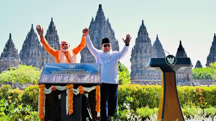 PM India Narendra Modi Dijadwalkan Beribadah di Candi Prambanan, Indonesia dan India Perkuat Kerja Sama Budaya