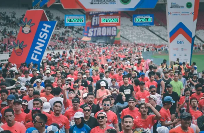 Jakarta International Marathon Dongkrak Ekonomi Ibu Kota, Sumbang Perputaran Uang Sekitar Rp85 Miliar
