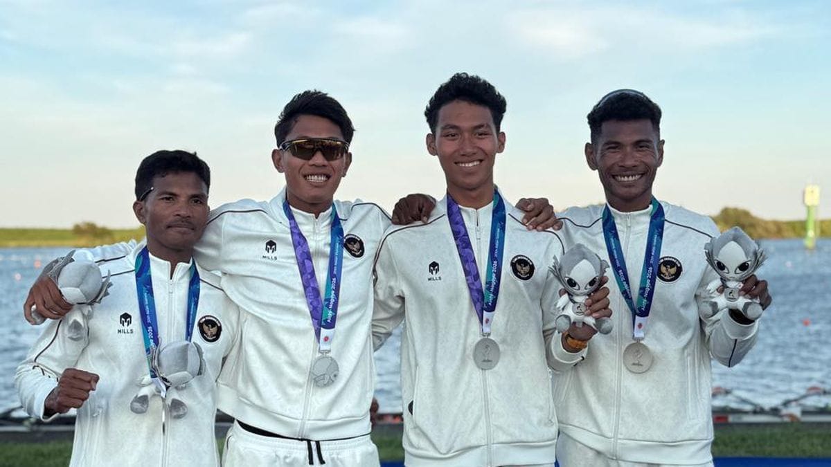 Mahasiswa UPI Raih Perak Asian Games 2026, Tampil di Nomor Rowing Beregu