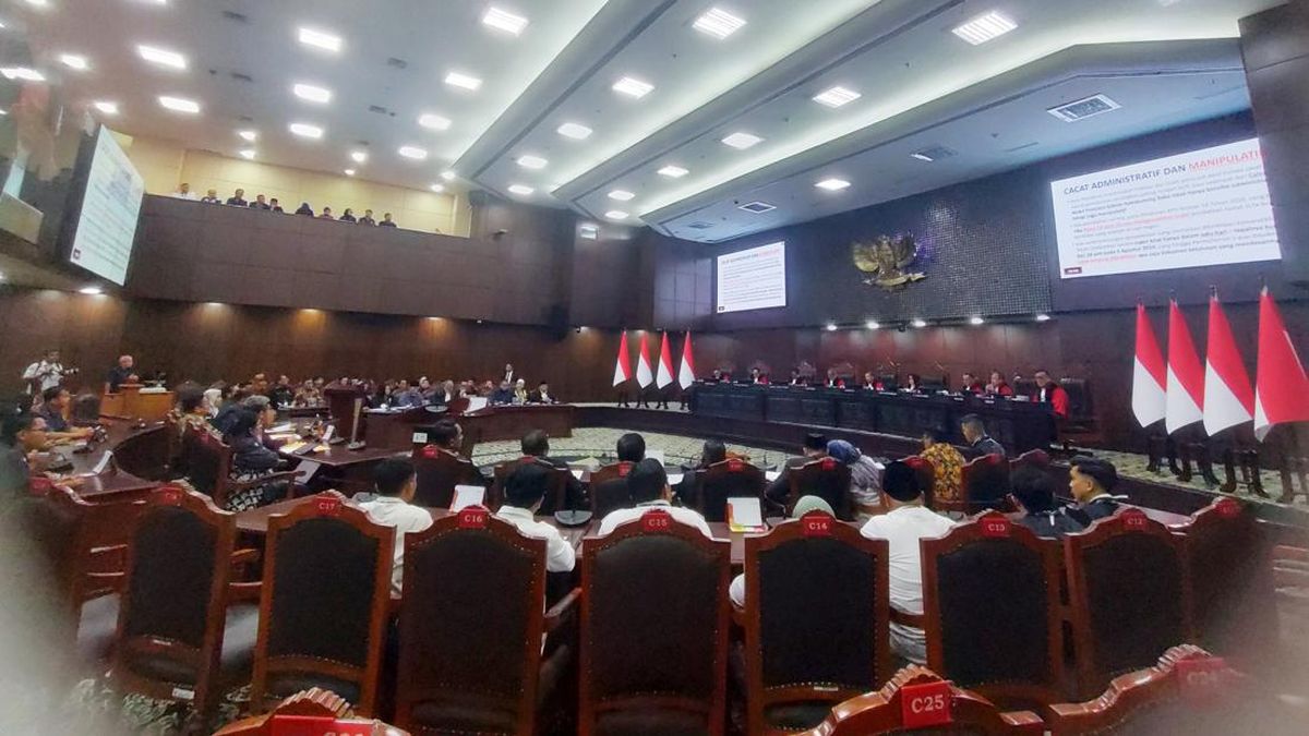 MK Sidangkan Gugatan Syarat Pendidikan Gibran, KPU Diminta Buka Dokumen
