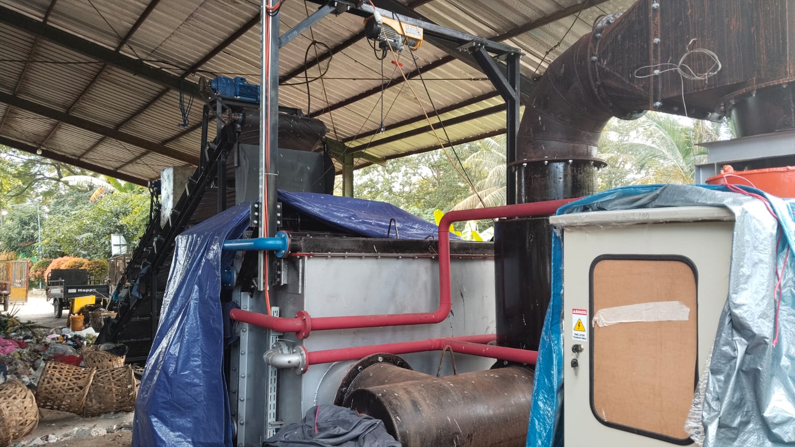 TPS3R Cemagi Disorot, Insinerator Belum Dilengkapi SOP dan Limbah Diduga Mengalir ke Sungai