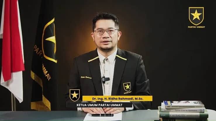 Ridho Rahmadi Mundur dari Ketum Partai Ummat, Ini Alasan di Baliknya
