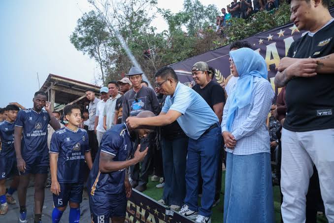 Turnamen Sepak Bola Desa Dinilai Mampu Gerakkan Ekonomi Warga