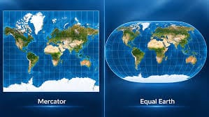 Peta Dunia di Buku Sekolah Bisa Menyesatkan? Ini Perbedaan Mercator dan Equal Earth